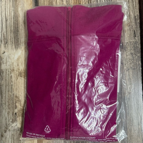 NWT Woolx Ryann Travel Hoodie Loose Fit in Berry Burst Pink Sz XS (fits big) - Picture 4 of 6